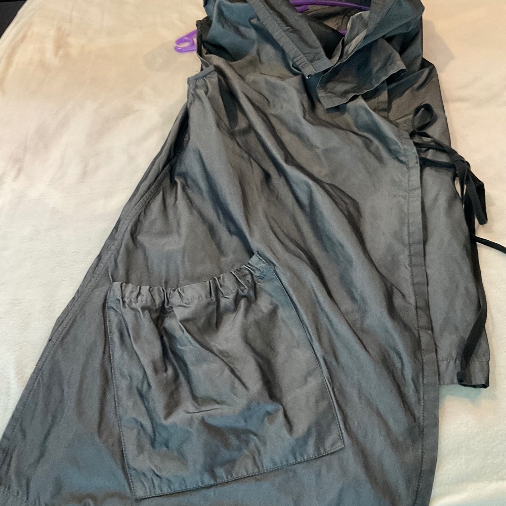 Grey wrap vest by Bryn Walker in size small
